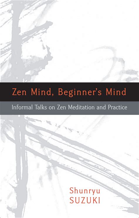 Suzuki Zen Mind Beginner's Mind
