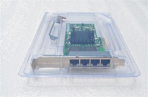 New Intel I340-T4 E1G44HT E1G44HTBLK NIC Gigabit PCI-E Ethernet Server ...