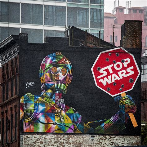 Stop Wars By Eduardo Kobra Street Art Cities