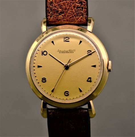 Iwc Vintage Fancy Lugs K Gold Men Catawiki