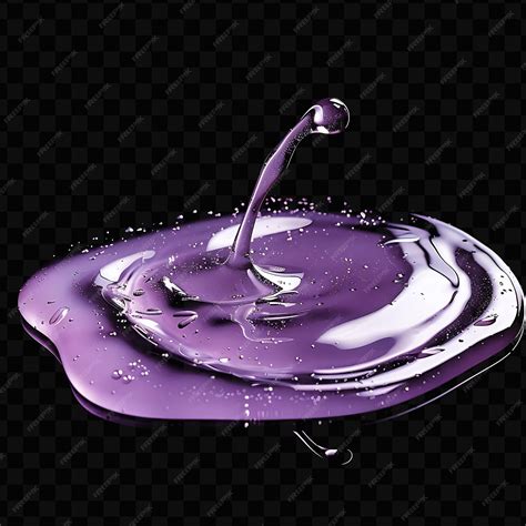 Premium PSD | Lavender Oil Leak With Oil Pool Oil Is Light Purple and