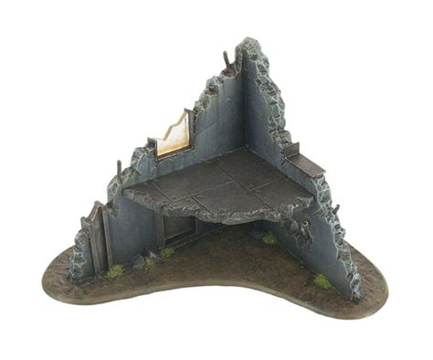 Buy War World Gaming War Torn City Ruined Multi Storey Corner Building