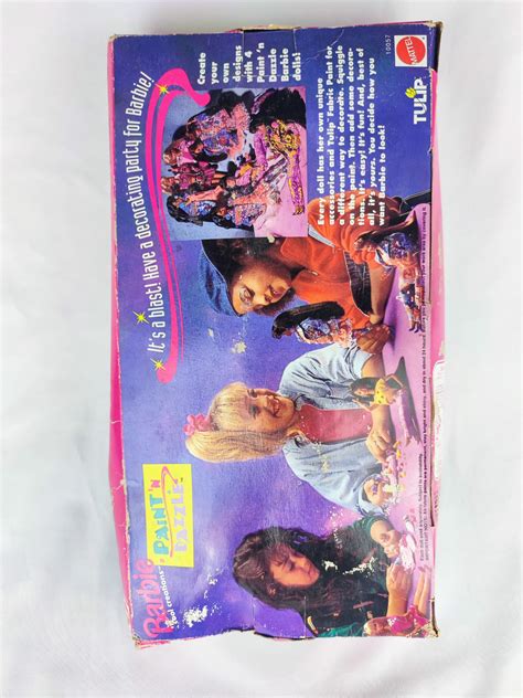 Barbie Paint N Dazzle Brunette De Becker Toys