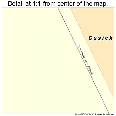 Cusick Washington Street Map 5316340