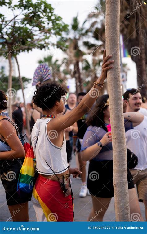 Lgbtq Pride Parade Tel Aviv Israel 08 June 2023 Editorial