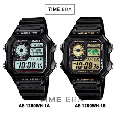 Jual Casio General Ae Wh A B Jam Tangan Pria Digital Karet