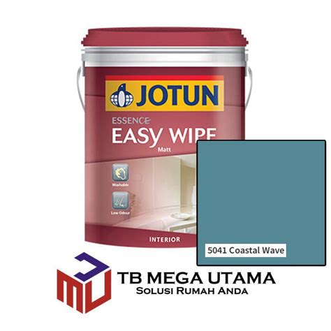 Jotun Easy Wipe Coastal Wave 5041 18 Liter Cat Decorative Interior