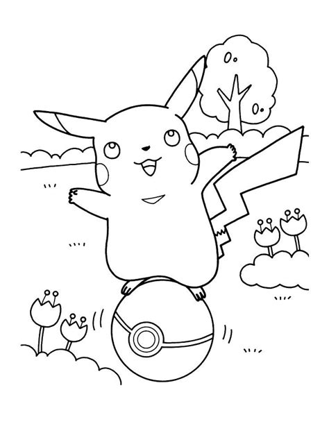 Pokemon And Pokeball Coloring Pages - Coloring Pages Ideas