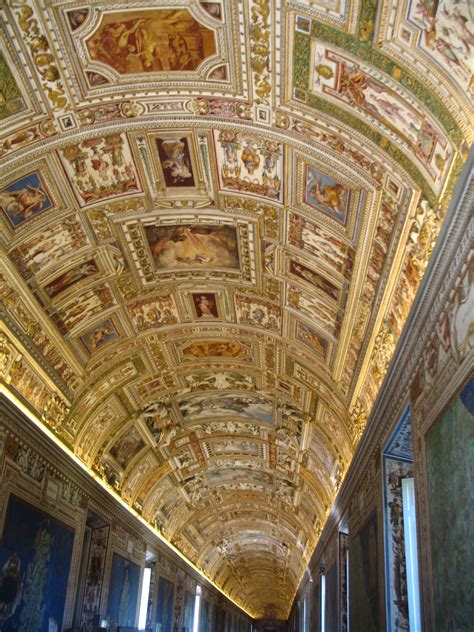 Rome Vatican City Ceiling Painting Free Stock Photo - Public Domain