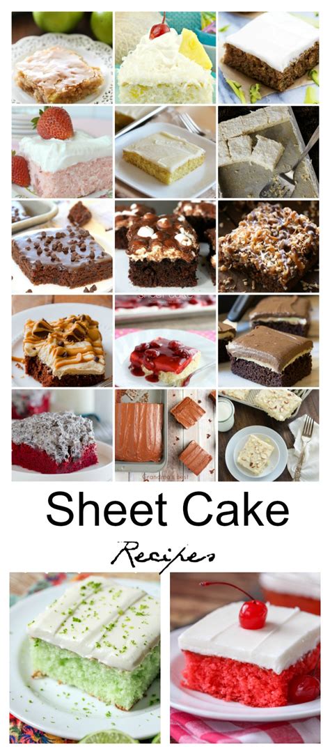 Sheet-Cake-Recipes-Pin - The Idea Room