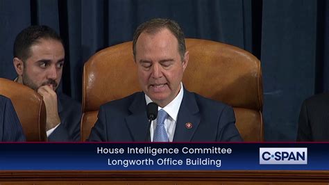 Rep Adam Schiff Opening Statement Youtube