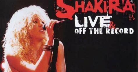 Encartes Pop Dvd Shakira Live And Off The Record