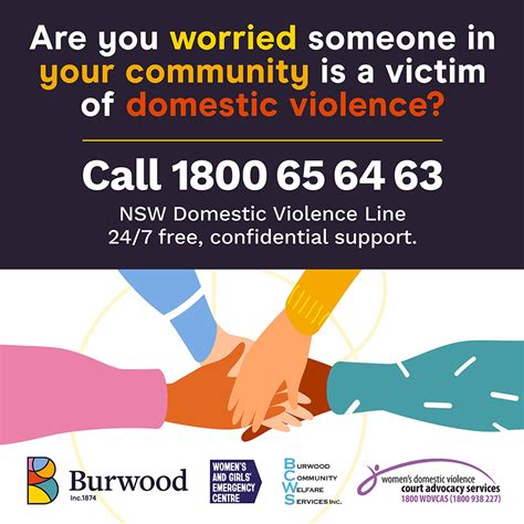 Domestic Violence Awareness Campaign Burwood Council