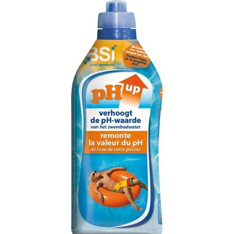 Bsi Nettoyant Piscine Ph Up Litre Bleu Orange Cdiscount Jardin