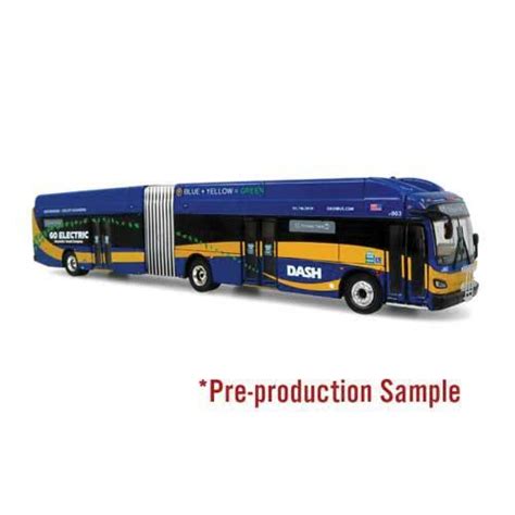 Iconic Replicas New Flyer Xcelsior XN60 Articulated Bus Assembled