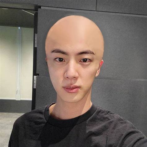 Bald Jin Icons In Bts Jin Bts Funny Cyber Y K Aesthetic