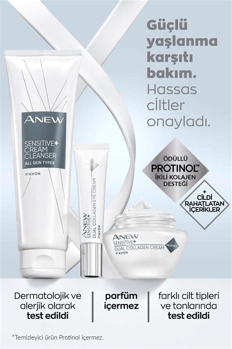 Avon Anew Sensitive Double Face Cream Special For Sensitive Skin 50 Ml