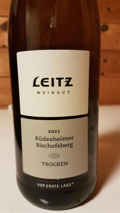 Weingut Josef Leitz R Desheimer Bischofsberg Riesling Sp Tlese