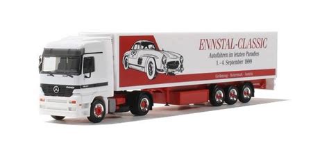 Herpa Mercedes Benz Actros LH Kühlkoffer Sattelzug Ennstal 238366