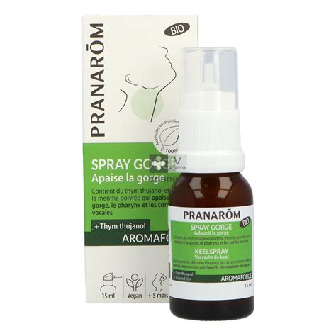 Pranarom Aromaforce Spray Gorge Bio Ml