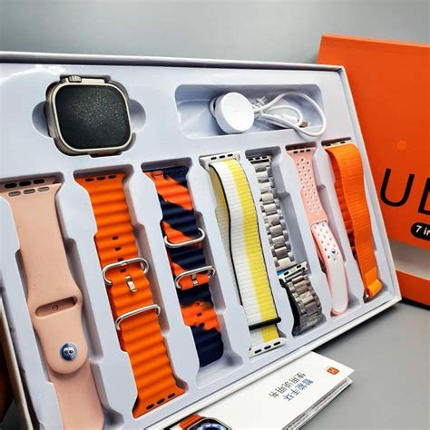 Ultra 7 in 1 Strap Smartwatch 49mm | Series 8 Ultra Smart Watch 49mm ...