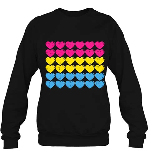 Pansexual Pride Flag Hearts Love Cute Pan Flag Lgbt T T Shirts Hoodies Svg And Png Teeherivar