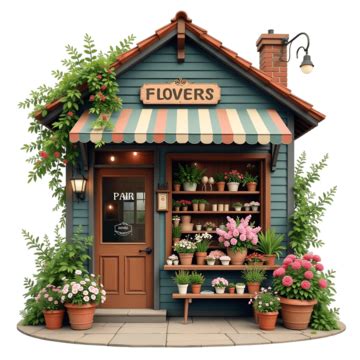 flower shop  spring png transparent images   vector