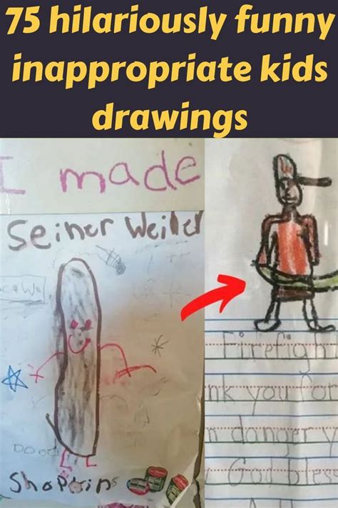 75 Hilariously Funny Inappropriate Kids Drawings Artofit