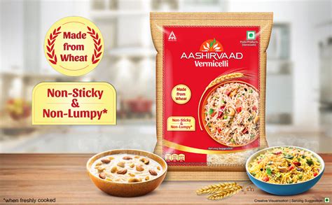 Aashirvaad Roasted Vermicelli G Amazon In Grocery Gourmet Foods