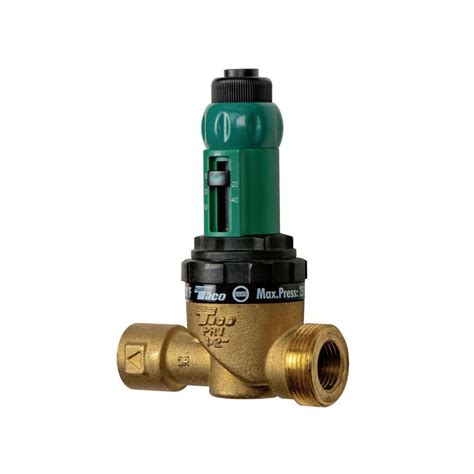 Taco 12 In Npt Brass Pressure Reducing Valve 3350 T3 The Home Depot