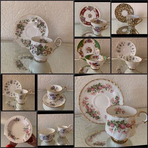 Royal Albert - Tea set (19) - Romantic - Porcelain - Catawiki