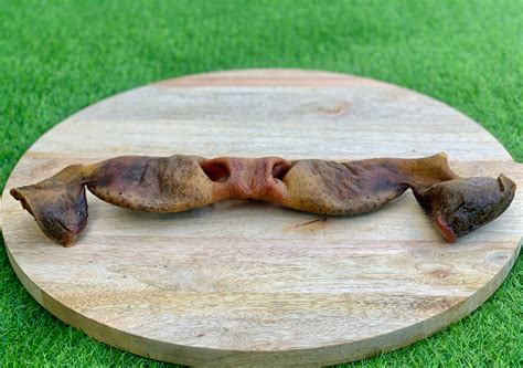 Aussie Full-Sized Long Lasting Human Grade Beef Snouts for Large Dogs