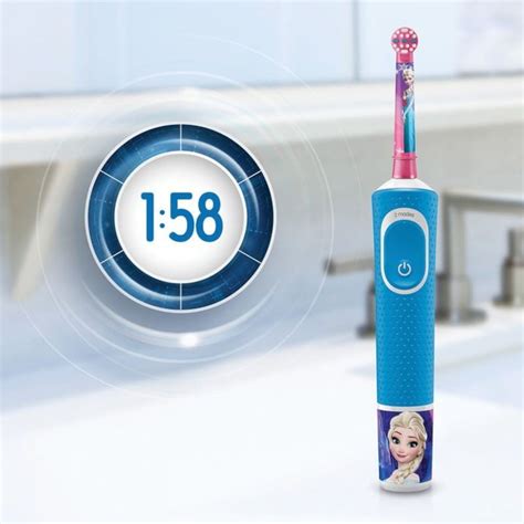 Oral B Kids Frozen Cabeça projetada para dentes de leite