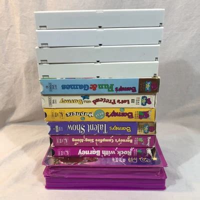 Vintage Barney Vhs Lot Tapes Classic Collection Barney Friends Sexiezpix Web Porn