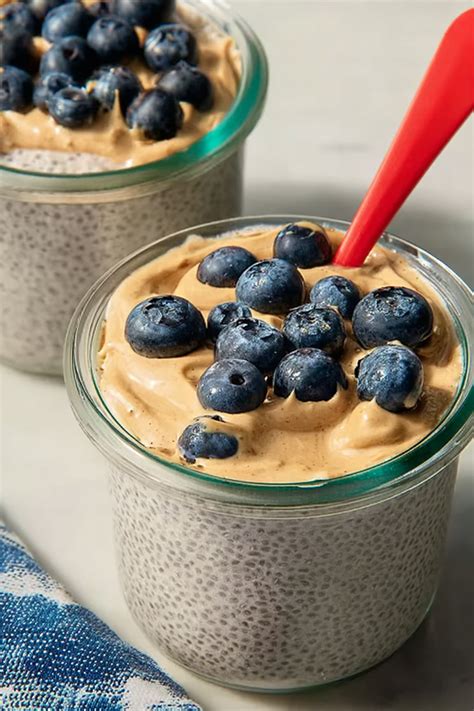 High-Protein Blueberry and Peanut Butter Chia Pudding: A Flavorful ...