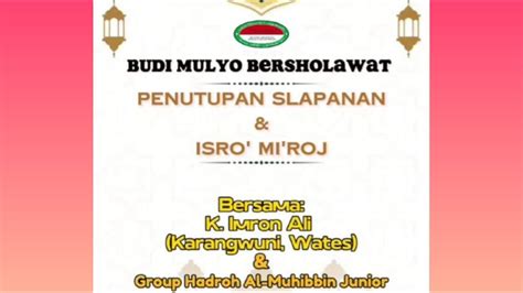 LIVE PENGAJIAN SHOLAWATAN II HARLAH KE 16 PERESMIAN GEDUNG SMK MA