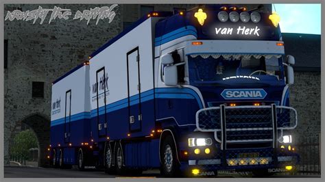 ETS2 1 39 SCANIA R450 VAN HERK YouTube