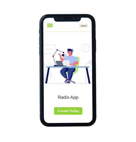 how to create a radio app