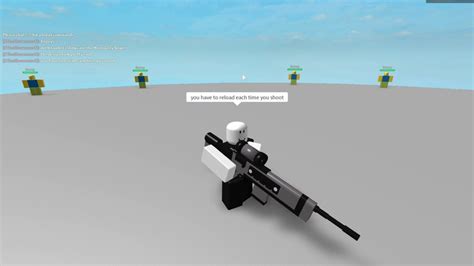 Roblox Script Showcase Episode Huge Grey Sniper Gun Youtube