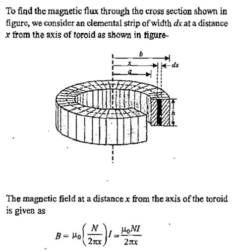 Figure Shows A Toroidal Solenoid Whose Cross Section Is Rectangular In S