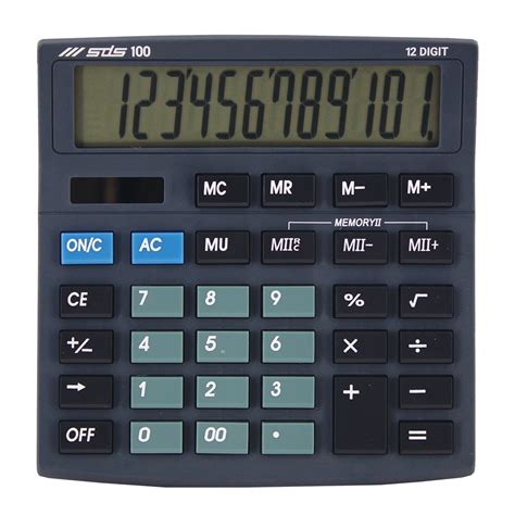 SDS100 12 Digit Calculator