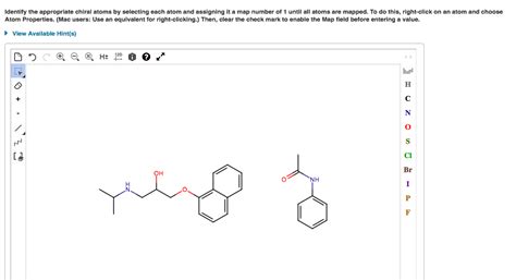 Identify The Appropriate Chiral Atoms By Selecting Chegg