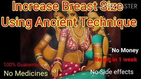 Ancient Method For The Beauty And Growth Of Breast Youtube