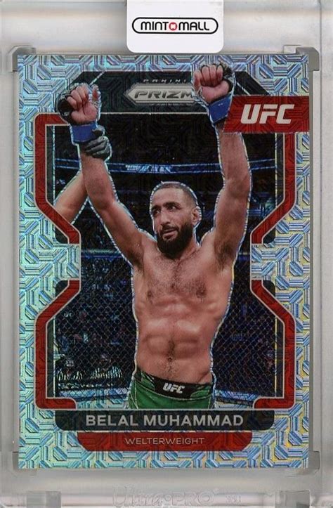 Mint Panini Prizm Ufc Belal Muhammad Mojo