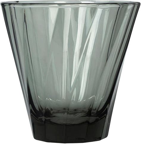 Loveramics Twisted Cappuccino Glass Szklanka Do 180Ml Black G09324B