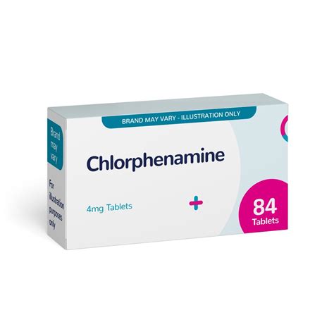 Chlorphenamine 4mg 28 Tablets X 3 Hayfever And Allergy Chemist 4 U