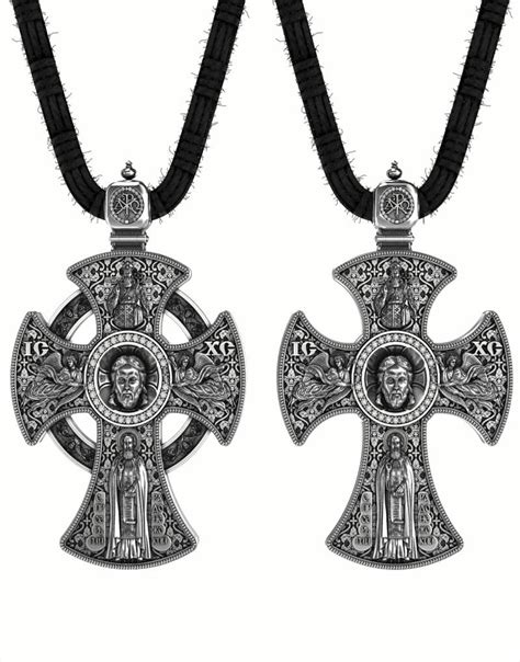 Мужской крест «Спас Нерукотворный» - СВЯТЫЕ ТАИНСТВА