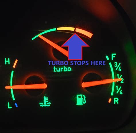 My Turbo Boost Stops Right Before The Red, Is This Normal