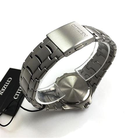 Men's Citizen Eco-Drive Super Titanium Solar Power Watch BM1290-54F