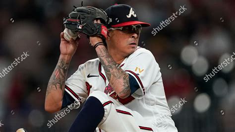 Atlanta Braves Relief Pitcher Jesse Chavez Editorial Stock Photo - Stock Image | Shutterstock